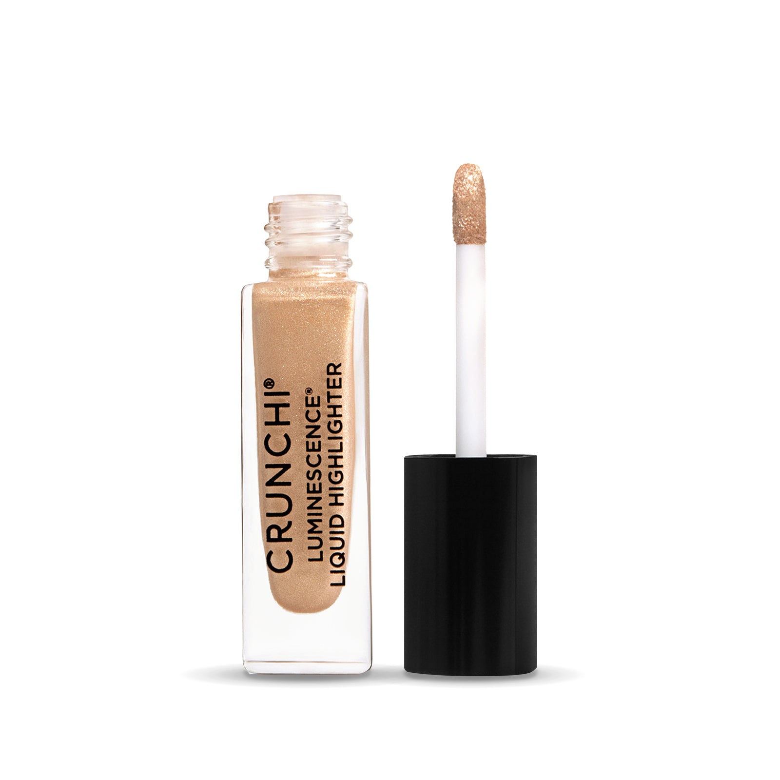 CRUNCHI liquid highlighter with applicator on a white background