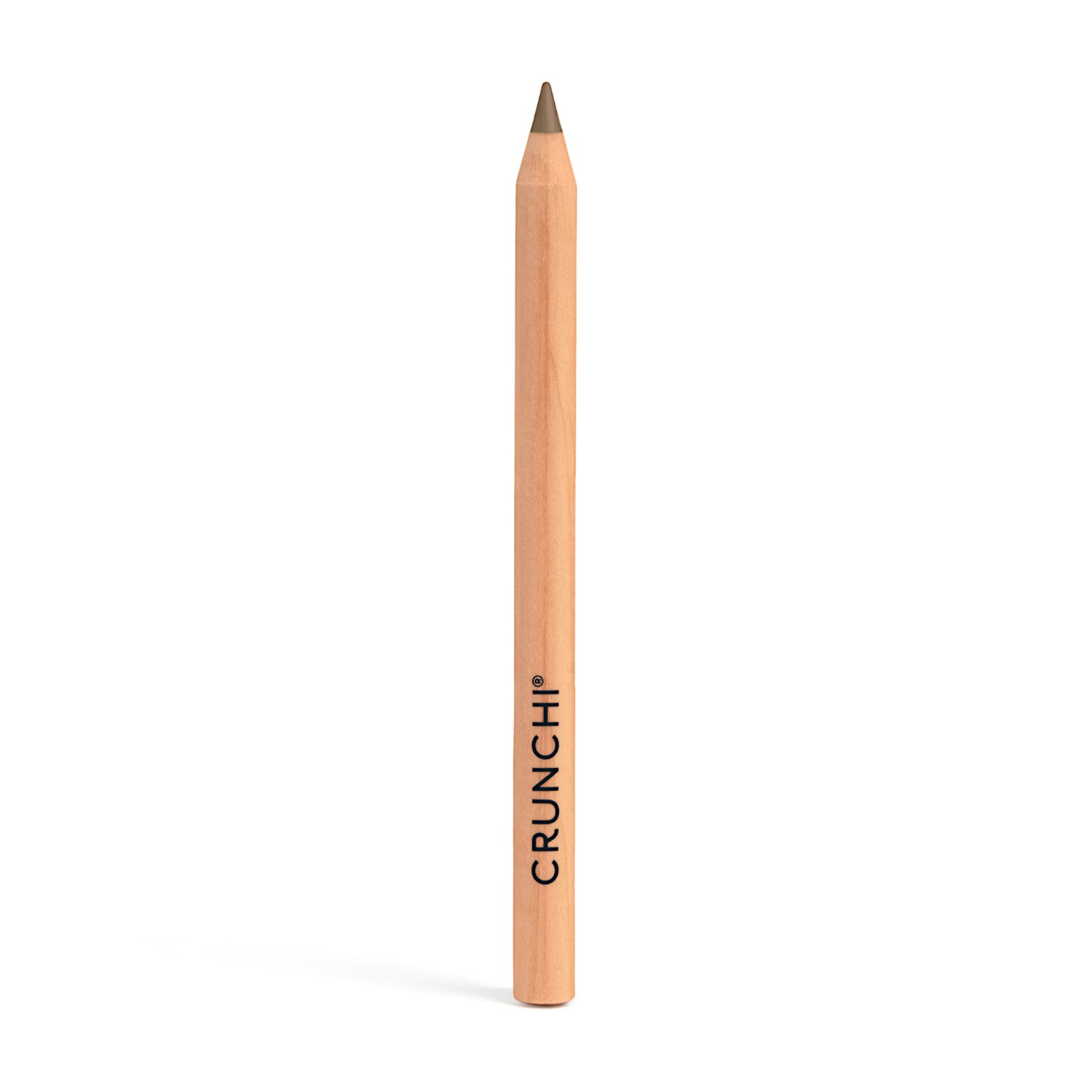 Crunch makeup pencil on a white background