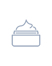 Icon of a jar of cream on a white background