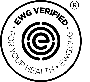 EWG Verified logo with circular design and text on a white background